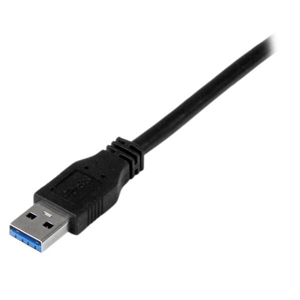 StarTech.com USB3CAB2M USB-kabel USB 3.2 Gen 1 (3.1 Gen 1) 2 m USB A USB B 5 Gbit/sek. Sort