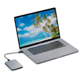 Seagate Lacie Mobile Drive ekstern harddisk 4 TB USB Type-C 3.2 Gen 1 (3.1 Gen 1) Sølv