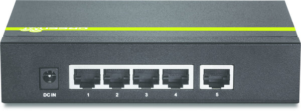 Trendnet TPE-TG50g Ikke administreret Gigabit Ethernet (10/100/1000) Strøm over Ethernet (PoE) Sort