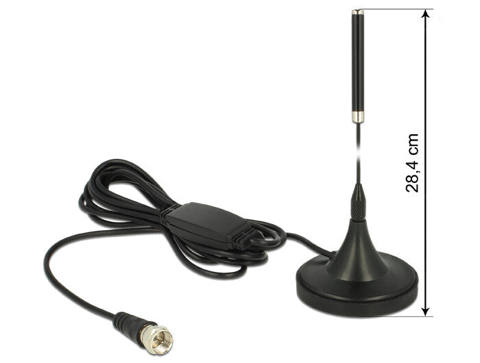 DeLOCK 12413 antenne Omniretningsbestemt antenne F-type 21 dBi