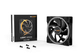 be quiet! Light Wings | 120mm PWM Computerkabinet Ventilator 12 cm Sort 1 stk