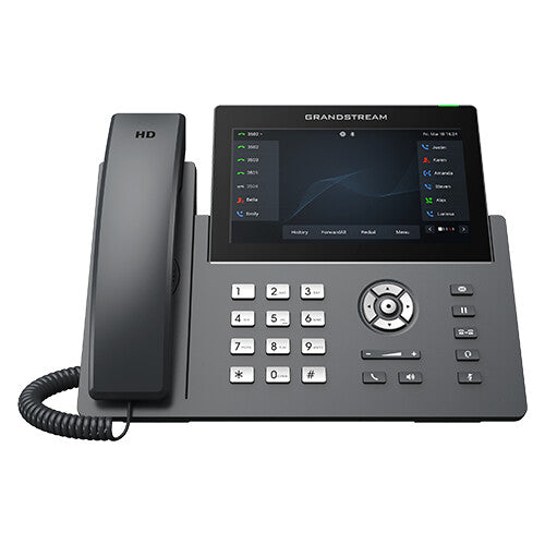 Grandstream Networks GRP2670 IP-telefon Sort 12 Linier TFT Wi-Fi