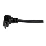 StarTech.com 1m USB2.0 A - micro B m/m USB-kabel USB A Micro-USB B 0,48 Gbit/sek. Sort
