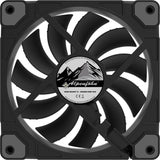 Alpenföhn Wing Boost 3 Computerkabinet, Processor Ventilator 12 cm Sort 3 stk