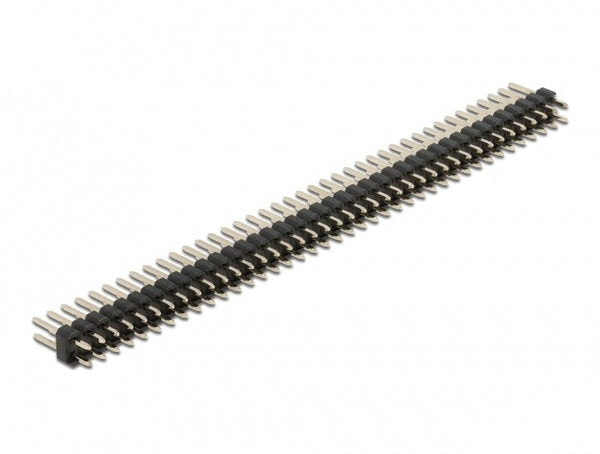 DeLOCK 66700 tilbehør til printkort (PCB) Pin header Sort, Metallic 5 stk