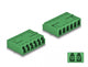 DeLOCK 87925 fiber adapter LC/LC 1 stk Grøn