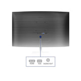 Philips E Line 241E1SCA/00 computerskærm 59,9 cm (23.6") 1920 x 1080 pixel Fuld HD LCD Sort