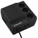 PowerWalker AVR 600 spændingsregulator 3 AC stikkontakt(er) Sort