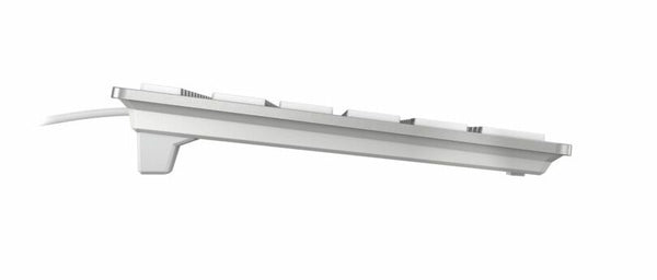 CHERRY KC 6000 SLIM FOR MAC tastatur Kontor USB QWERTZ Tysk Sølv