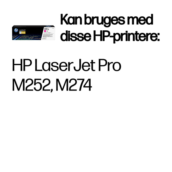 HP Original 201A LaserJet-tonerpatron, magenta