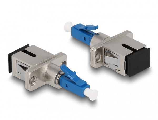 DeLOCK 87944 fiber adapter LC/SC 1 stk Blå
