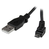 StarTech.com 2m USB2.0 A - micro B USB-kabel USB A Micro-USB B 0,48 Gbit/sek. Sort