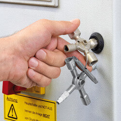 Knipex 00 11 01 nøgle til hjælpe- & kontrolskab