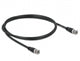 DeLOCK 80081 koaxial kabel 1 m BNC Sort