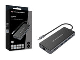 Conceptronic DONN15G dockingstation Ledningsført USB 3.2 Gen 1 (3.1 Gen 1) Type-C Grå