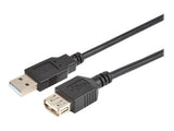 Prokord USB-0032 USB-kabel USB 2.0 3 m USB A Sort