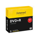 Intenso DVD+R 8.5GB, DL, 8x 8,5 GB DVD+R DL 5 stk
