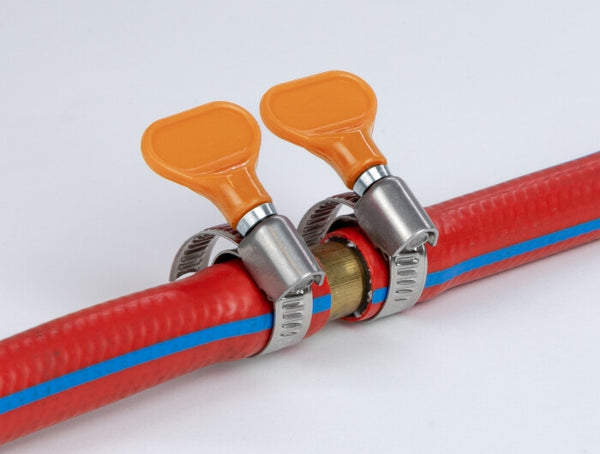 DeLOCK 19516 slangeklemme Orange Slangeklemme med sommerfuglvrider