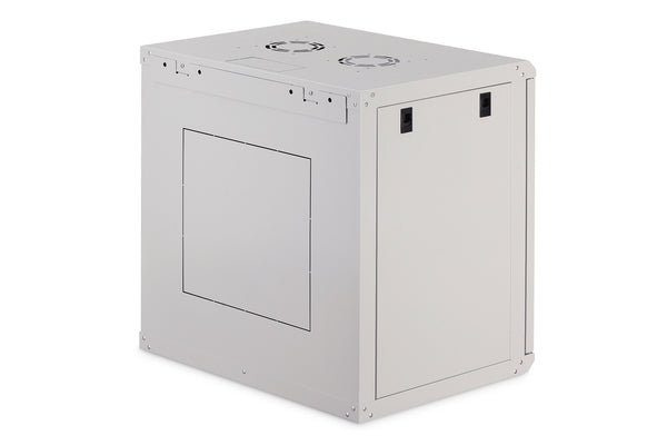 Digitus DN-19 12-U-EC stativ 12U Vægmonteret stativ Grå