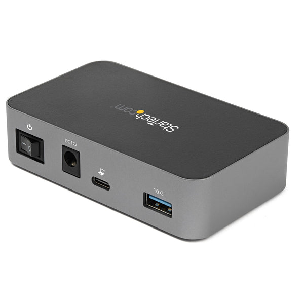 StarTech.com HB31C3A1CS interface hub USB 3.2 Gen 2 (3.1 Gen 2) Type-C 10000 Mbit/s Sort, Grå