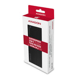 Axagon EEM2-GTR drevkabinet SSD kabinet Sort M.2