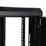StarTech.com RK616WALM stativ 6U Vægmonteret stativ Sort