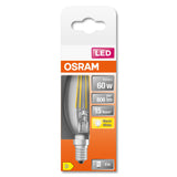 Osram STAR LED-lampe Varm hvid 2700 K 5,5 W E14 D