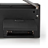 Nedis RDFM1200BK radio Bærbar Analog Sort