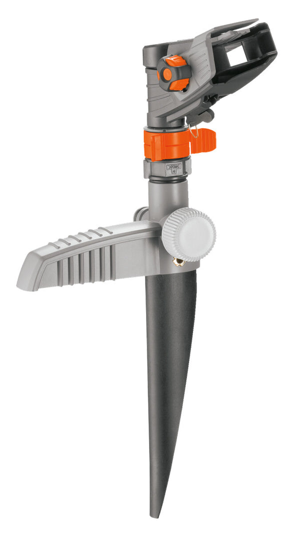 Gardena 8141-20 vandsprinkler Pulserende vandsprinkler Grå, Orange, Sølv