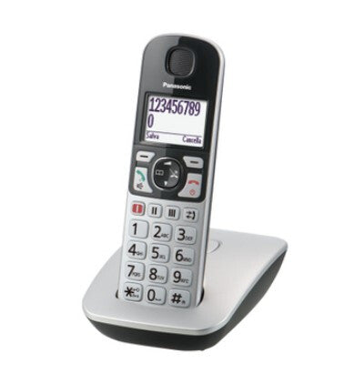 Panasonic KX-TGE510GS telefon DECT telefon Nummervisning Sort, Sølv
