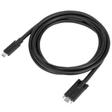 Targus ACC1122GLX USB-kabel USB 3.2 Gen 1 (3.1 Gen 1) 1,8 m USB C Sort