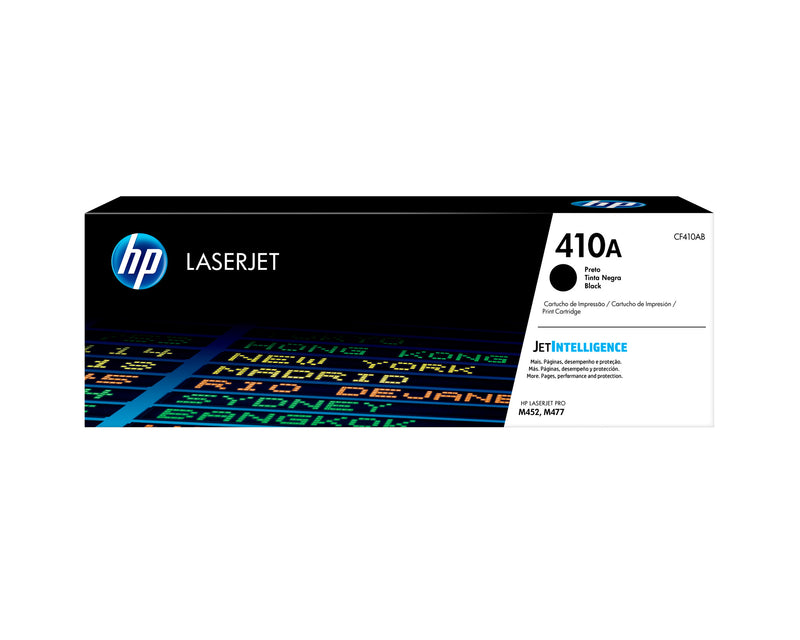 HP Original 410A LaserJet-tonerpatron, sort