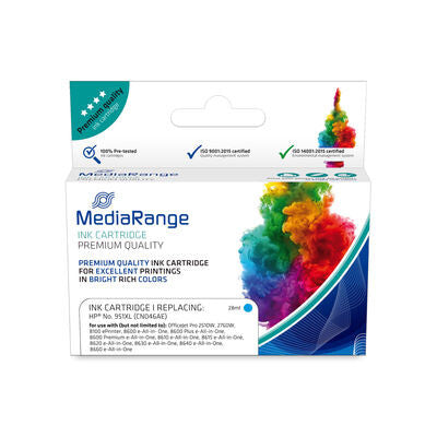 MediaRange MRHP951CXL blækpatron 1 stk Kompatibel Blå
