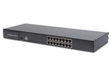 Digitus DS-72211-5GE rack-konsol 48,3 cm (19") 1366 x 768 pixel Sort 1U