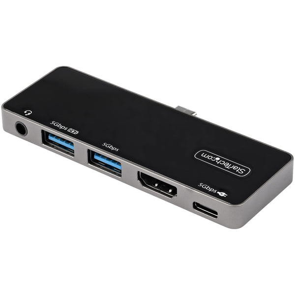 StarTech.com DKT30ICHPD dockingstation Ledningsført USB 3.2 Gen 1 (3.1 Gen 1) Type-C Sort, Sølv