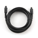 Gembird Toslink, 3m lydkabel Sort