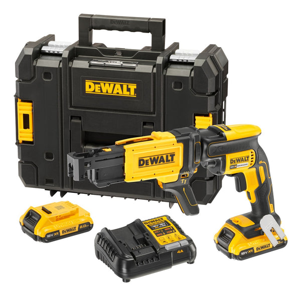 DeWALT DCF620D2K-QW elektrisk skruetrækker & slagbor 4400 rpm Sort, Gul