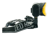 Schwaiger WLED40 511 Sort, Gul Hovedbånd lommelygte COB LED