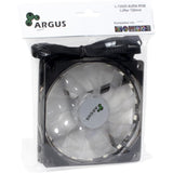 Inter-Tech L-12025 Aura Computerkabinet Ventilator 12 cm Sort