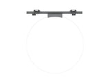 Multibrackets 8458 skærmbeslag til skiltning 165,1 cm (65") Sort