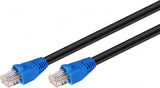 Goobay CAT 6 U/UTP 15m netværkskabel Sort Cat6 U/UTP (UTP)