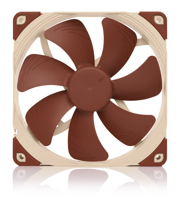 Noctua NF-A14 Computerkabinet Ventilator 14 cm Beige, Brun