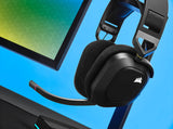 Corsair HS80 RGB Headset Trådløs Spil Sort