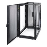 APC NetShelter SX 24U 600mm x 1070mm Deep Enclosure Fritstående reol Sort