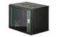 Digitus DN-19 09-U-EC-SW stativ 9U Vægmonteret stativ Sort