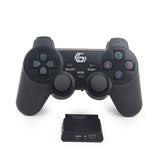 Gembird JPD-WDV-01 spil-controller Sort RF Gamepad PC, Playstation 2, Playstation 3