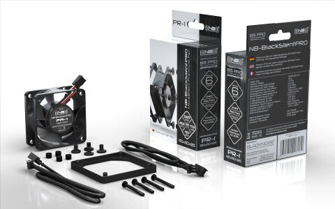 Blacknoise BlackSilent Pro Computerkabinet Ventilator 6 cm Sort