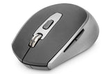 Digitus DA-20162 mus Kontor Ambidextrous RF trådløst Optisk 1600 dpi