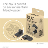 CLUB3D CAC-1528 kabel kønsskifter USB C Sort