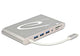 DeLOCK 87298 dockingstation USB 3.2 Gen 1 (3.1 Gen 1) Type-C Sølv